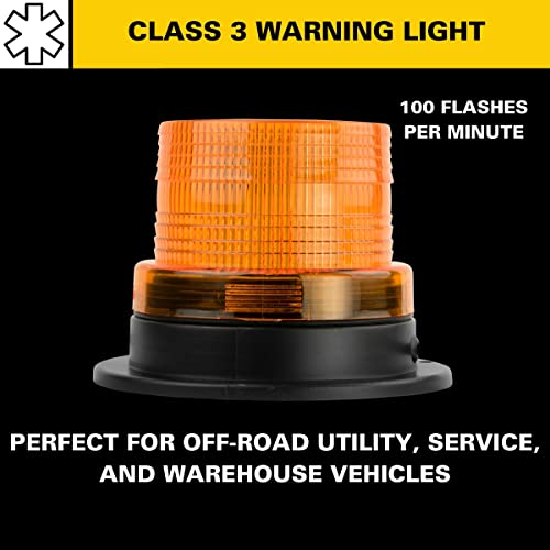 Blazer International 195C48Aw Led Strobe Beacon With Magnetic Base, Amber #TOP1