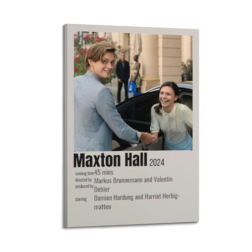 MUHDENG Maxton Hall - Póster artístico para decoración de habitación, para dormitorio, sala de estar, paredes, póster estético de 20 x 30 cm, estilo marco