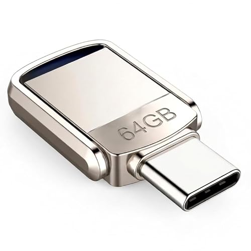 Image of 64GB USB Memory Stick 3.0 Dual Flash Drive Memory Stick, Type-C & USB 3.0 Swivel Design, High-Speed Portable Thumb Drive Compatible with PC Tablet Smartphone for Photos, Videos, and Files Storage