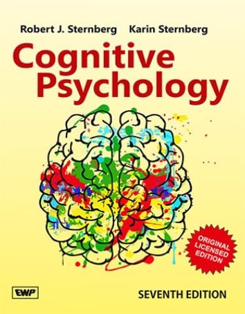 Sternberg Cognitive Psychology 7 th ed Original LICENSED edition