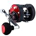 Sougayilang Round Baitcasting Fishing Reel with Star Drag Reinforced Metal Body, High Speed Inshore Saltwater, Baitcaster Conventional Fishing Reel, Baitcast Reel