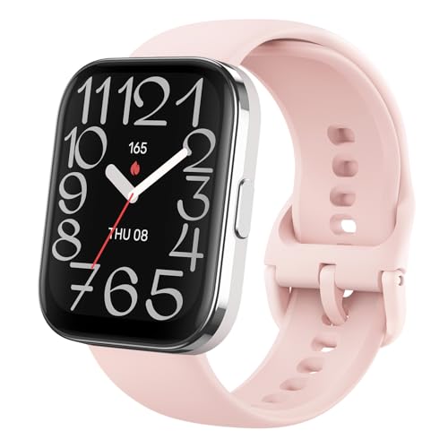 Amazfit Bip 5 Unity Certified Renewed Smart Watch Fitness Activity Tracker with 11-Day Battery, 120+ Sports Modes, Health Monitoring, Compatible with Android & iPhone, Pink (Renewed)