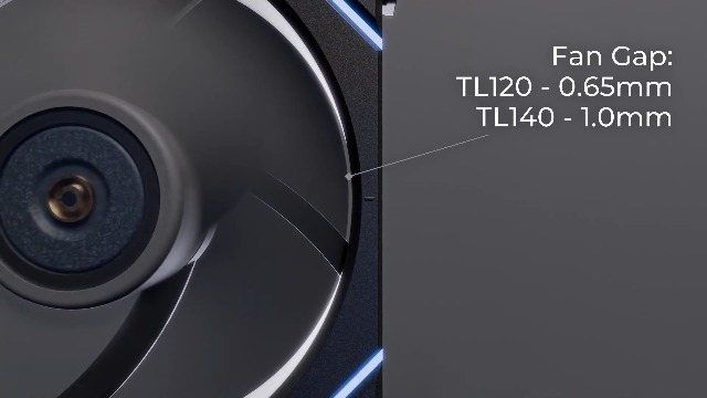 Amazon | LIANLI ケースファン UNI FAN TL 140 Reverse Blade BK