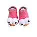 Produktbild CyFe Baby-Boden-Socken Cartoon Big Eyes Lustige Anti-Rutsch-Socken Kleinkind Kinder Jungen Mädchen Herbst und Winter Indoor Slipper Socken mehrere Farben Gr. Medium, Rot S (0-6 Monate)