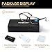 K KENZHOU Blue Light Glasses for Woman Men Bluelight Blocking Glasses for Computer Gaming Phones,Anti Eye Strain & UV Glare