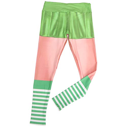 PRETYZOOM St. Leggings Patricks Day Leggings Verde Irlandês Shamrock Leggings Calça Capri Estampada