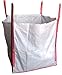 Produktbild (11,22EUR/Stück) Big Bag FIBC Steinsack Entsorgungssack 90x90x90cm SWL 1500Kg