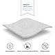 Blumtal® Milbenbezug Kissen 40x80 cm - Oeko-TEX zertifizierte Allergiker Bettwäsche Kissen 40x80 cm - Kissenbezug gegen Hausstaubmilben - Encasing Kissen 40x80 cm - Antiallergische Bettwäsche Kissen