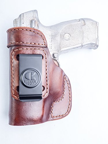 OUTBAGS USA LS2SRC (Brown-Left) Full Grain Heavy Leather IWB Conceal ...