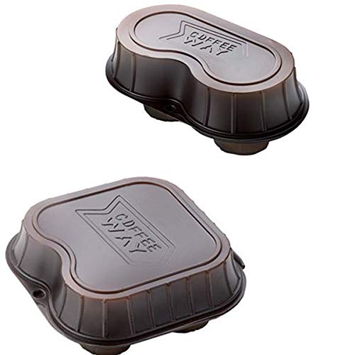 Effe2cart Contenitori Plastica Asporto Caffe 4 Bicchieri 60 pz.