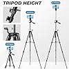 JOILCAN 67.7" Phone Tripod with 35cm Gooseneck & Cold Shoe Mount, 2026 Tall Extendable Tripods Stand with Remote, Professional Overhead Tripod for iPhone/Android Smartphone, Camera, Vlogging, YouTube #1