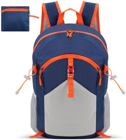 Cozary Mochila Senderismo Plegable, 28 L Ultraligera Mochila de V...