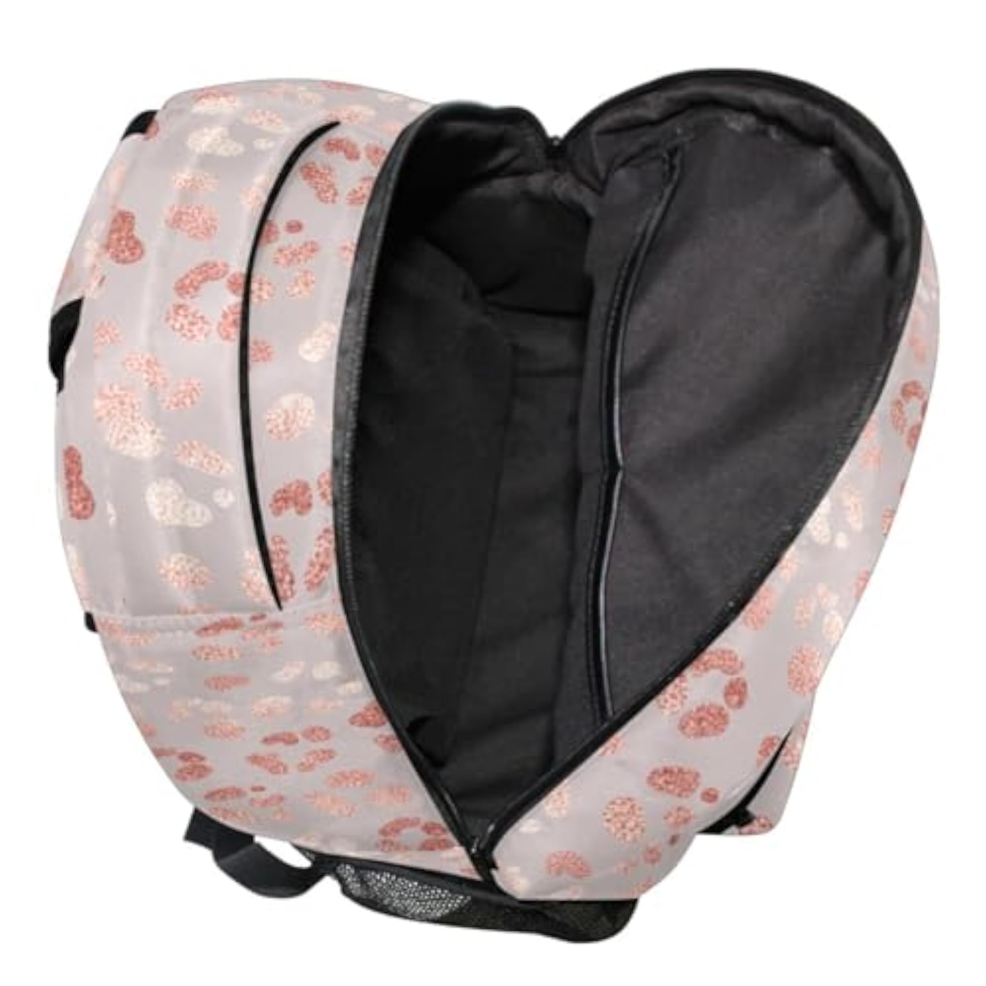 Pink Student Travel School Backpack, 15 Inch