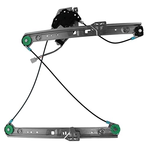 Image of TRQ Front Right Power Window Regulator & Motor Assembly Passenger Side Compatible with 1999-2000 BMW 323i 2001-2005 325i 328i 330i BM1351111