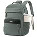 LOVEVOOK Laptop Rucksack Damen, Wasserdicht 17 Zoll Arbeitsrucksack Schulrucksack Teenager für Große Trinkflasche, Elegant Rucksäcke Schultasche Backpack für Arbeit Schule Uni Reise