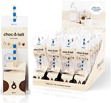 Choc-o-Lait Milk Chocolate Luxury Drinking Chocolate On A Stick - Box of 24