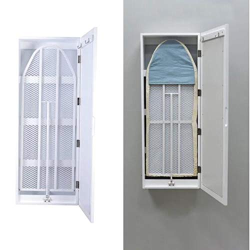 OUPAI Entryway Sofa Table Wall Mounted Folding Ironing Board with Mirror Multi-Function Fold Ironing board with cabinet Storage Shelves for Living Room Bedroom - Image 5