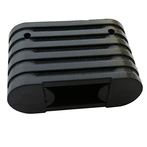 Lifyn2 Longboard Surfing Accessories Surfboard Fin Box 2 Pcs Windsurfing Black Plastic 2-Hole Insert Windsurf Board Footstrap Placement Kit Surfing Accessories Surfboard Single fin Box
