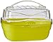 Ferplast Transport pour Hamsters et Autres Petits Rongeurs Aladino Small Cage de Transport pour Petits Animaux, Rongeurs, Hamsters, Plastique Résistant, 20 X 16 X H 13,5 cm, Vert