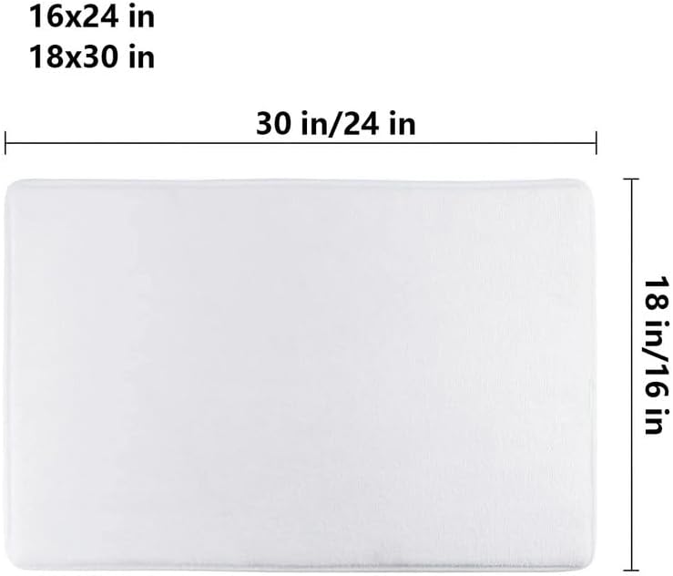 Miniatura 2 de Tapete de baño para interiores, hogar, porche, dormitorio, entrada, patio, cocina, puerta, dormitorio, porche, 18 x 30 pulgadas