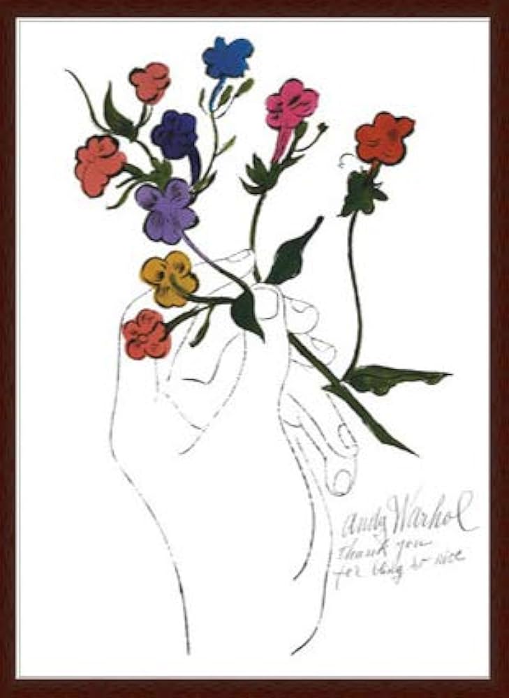 額装済マット作品/A Gold Book 1957(ウォーホル) 特別額装マット作品