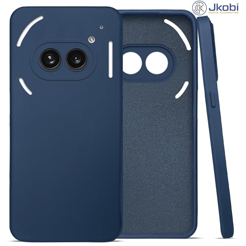 Image of Jkobi Back Case Cover for Nothing Phone 2A 5G (Matte Finish Silicone with Inside Fiber Cloth)