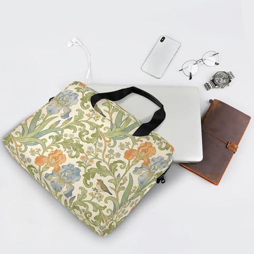 Bolso Laptop Crossbody 15.6 pulg con Asa y Correa Beige miniatura 7