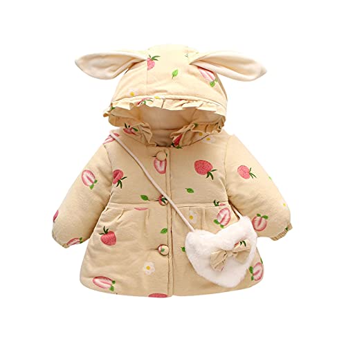 Veste polaire bébé fille pour promenade hivernale en poussette
