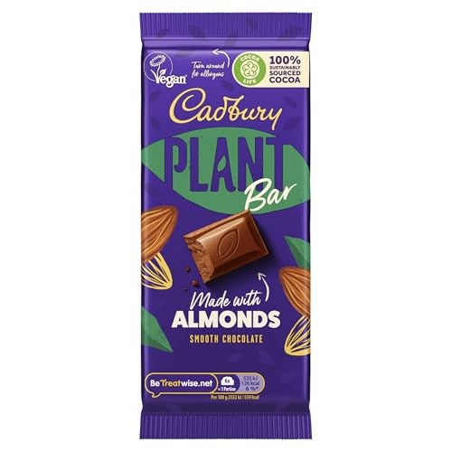 Cadbury Plant Bar Smooth Vegan Chocolate, 90g
