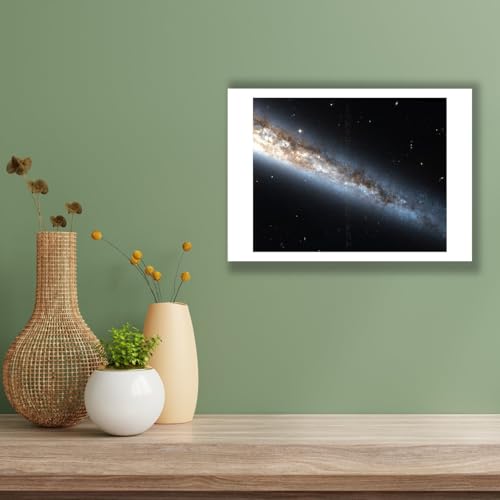 Impression d'art mat NGC 4565 Hubble Spiffing Prints Extra Large - 3