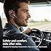 Sellwell Bluetooth Headset,Bluetooth Earpiece Noise Cancelling Mic, Trucker Headset 38H Talk Time, All-Day Comfort, Quick Mute - Single Ear Bluetooth Headset for Work, Travel, Driving