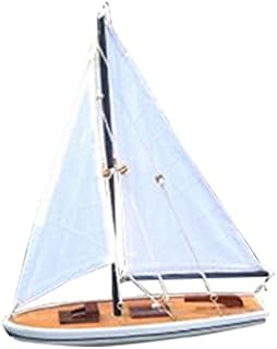 Hampton Nautical It Floats Floating Sailboat, 12", Blue