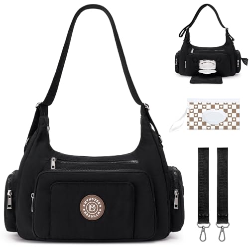 MYHOZEE Puffer Crossbody Diaper Bag