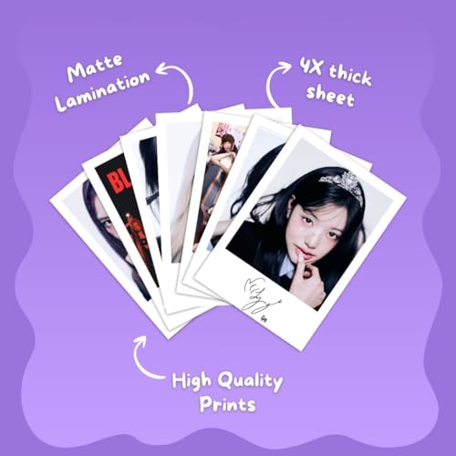 Image of IVE Photocards | IVE Songs Mini Poster Kit (Set of 18) | Blackhole, Bangbang, Love Me Songs Compact Size (8 x 6 cm) Posters for Phone Accessories, Bedroom, Office, Living room, Dorm room (C 084)