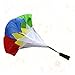 Abaodam Colorful Athletic Strength Umbrella for Resistance Parachute Training Equipment for Physical Fitness Speed Enhancement and Endurance Building for Outdoor Running