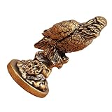 Idée cadeau unique : la figurine d'oiseau en laiton vintage constitue un cadeau attentionné et unique pour et la , symbolisant une profonde appréciation et reflétant goût donateur, statue d'aigle, sculpture d'animal en laiton