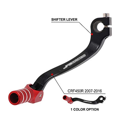 Motorcycle Gear Shift Lever Shifter Pedal CNC For Honda CRF450R 2007-2016 Red