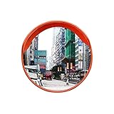 80 cm Transportservice Spiegelsicherheit, Shatterproof Permanent Convex Mirror Side Concave Mirror Road (Größe: 80 cm)