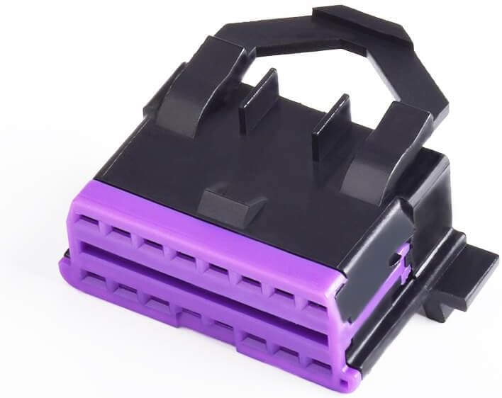 Miniatura 2 de Elecbee Enchufe de diagnóstico femenino del OBD del conector de diagnóstico del Pin OBD2 16 del automóvil para la hembra de Vw/Volkswagen