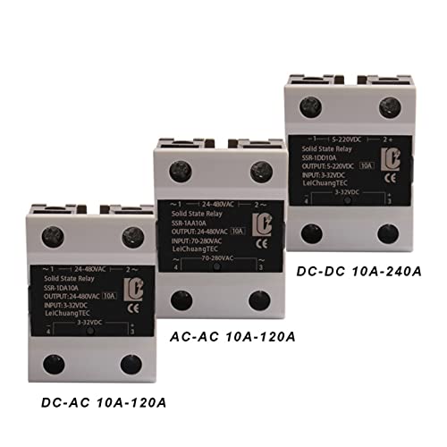 Relais SSR AC à AC 25A à commutation rapide pour régulation thermique - 3
