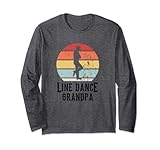 Line Dance Grandpa Musique country Western Dancer grand père Manche Longue