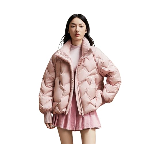 Doudoune corta coréenne femme contre le vent froid style urbain