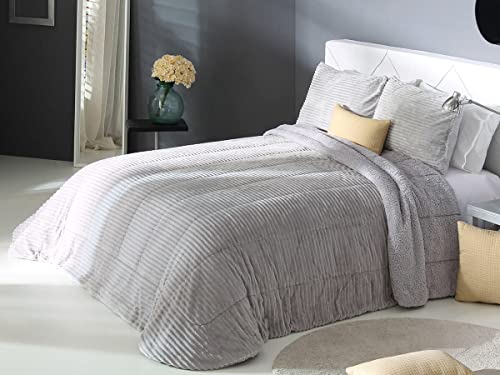 Edredón de Invierno con Sherpa o Borreguito Pradesh del REIG Marti (C.08, Cama 105cm)