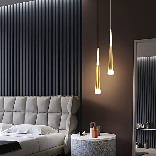 Lámpara colgante cónica LED 5W para eliminar esquinas oscuras con luz cálida decorativa 5