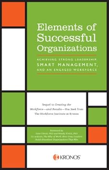 Hardcover Elements of Successful Organizations Book