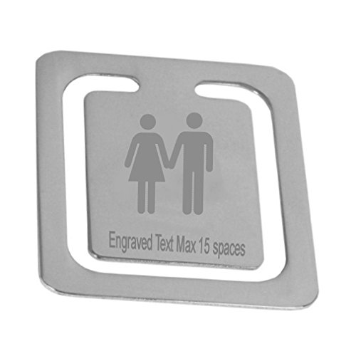 Signet gravé de mari épouse en boîte luxueuse et finitions métal