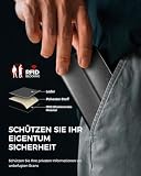 EASDNB Etui na telefon komórkowy do Redmi Note 13 Pro 5G [z 1 sztuką pancernego szkła ochronnego] [przegródki na karty] [blokada RFID] [funkcja stojaka] Etui z klapką do Redmi Note 13 Pro 5G, odporne