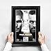 HWC Trading UFC 229 Fight Khabib Nurmagomedov vs Conor McGregor 16 x 12 inch Framed Gifts Printed Signed Autograph Picture for UFC Memorabilia Fans - 16