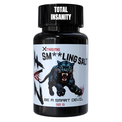 Salts for Instant Focus & Extreme Energy-Increase Your Adrenaline & Be Insane for Powerlifting
