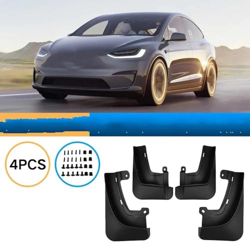 Garde-Boue pour Tesla Modèle X 2023 : Évitez les Rayures de Gravillons - 3
